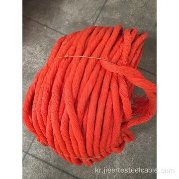 PP 로프와 하나의 가닥 로프